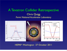 A Tevatron Collider Retrospective