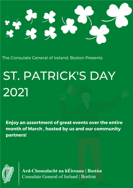 The Consulate General of Ireland , Boston Presents