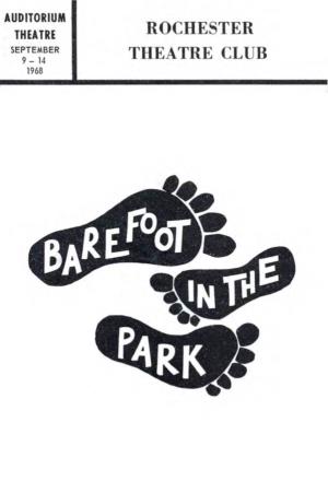 Program for "Barefoot in the Park;" Sept. 9-14, 1969