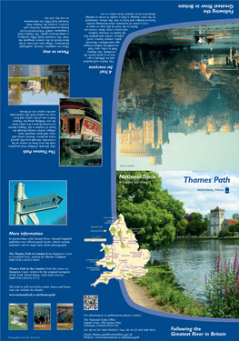 Thames Path Leaflet J897 Thames Path Leaflet 01/04/2014 10:55 Page 1