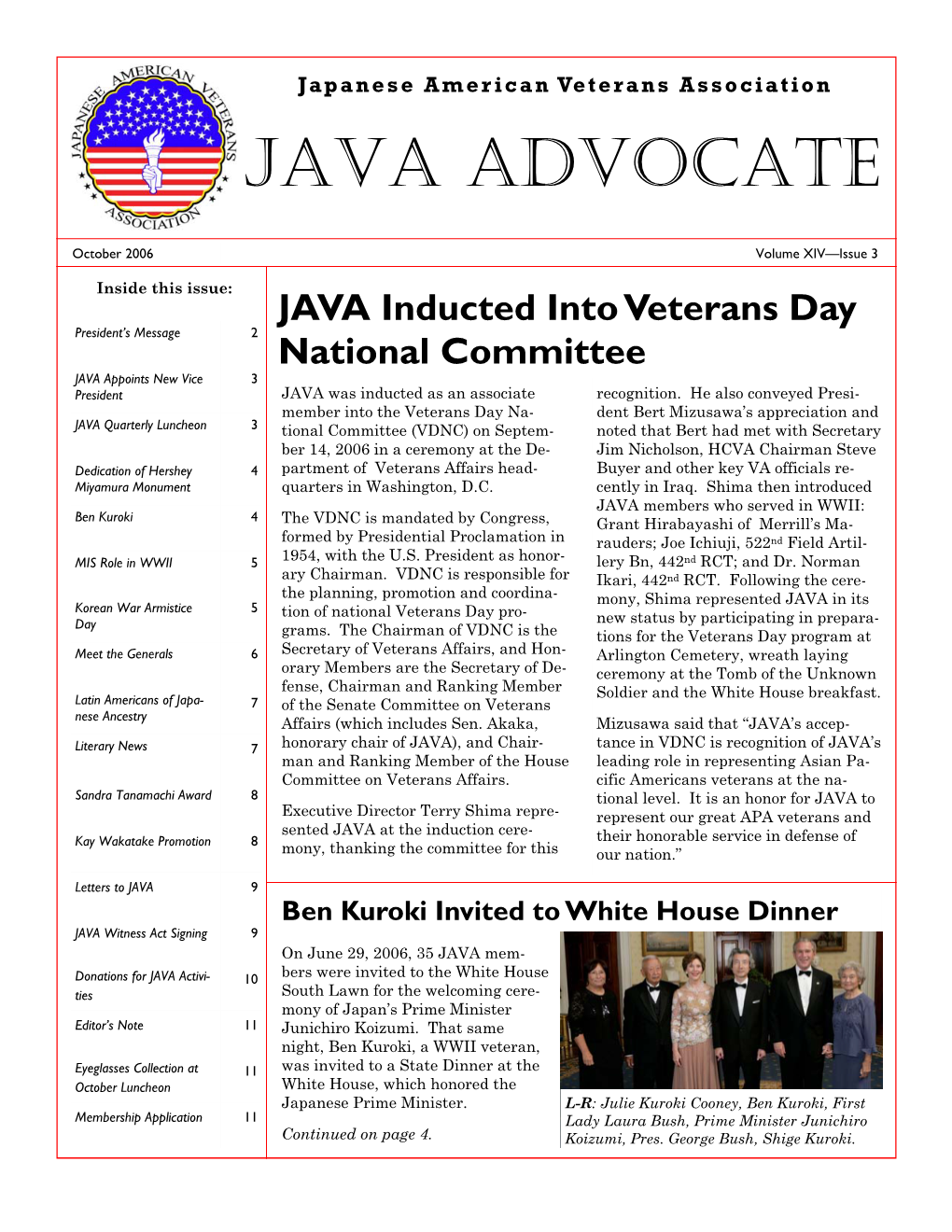 JAVA Advocate--October 2006