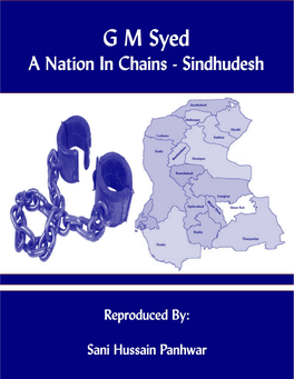 A Nation in Chains by G M Syed