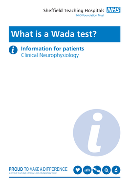 What Is a Wada Test?