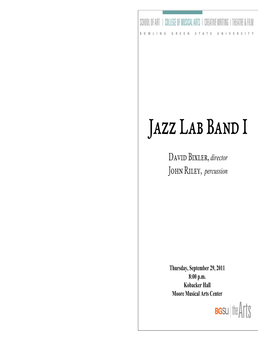 Jazz Lab Band I