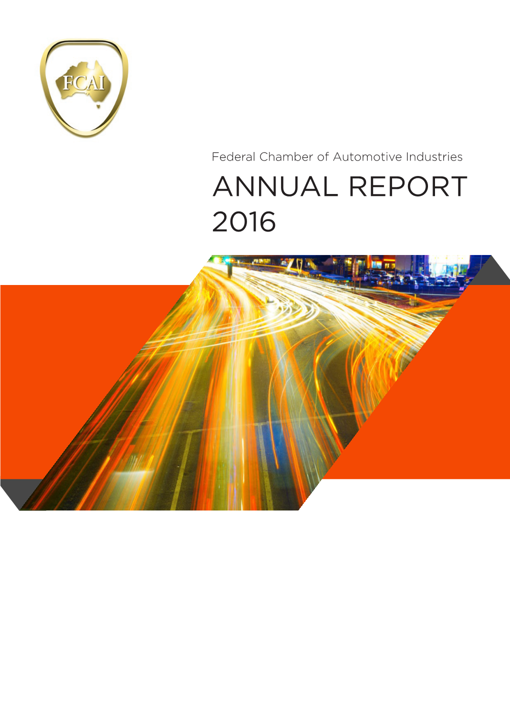 Annual Report 2016 Fcai Members