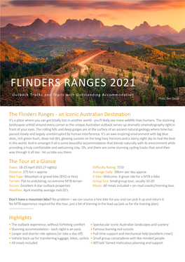 Flinders Ranges 2021