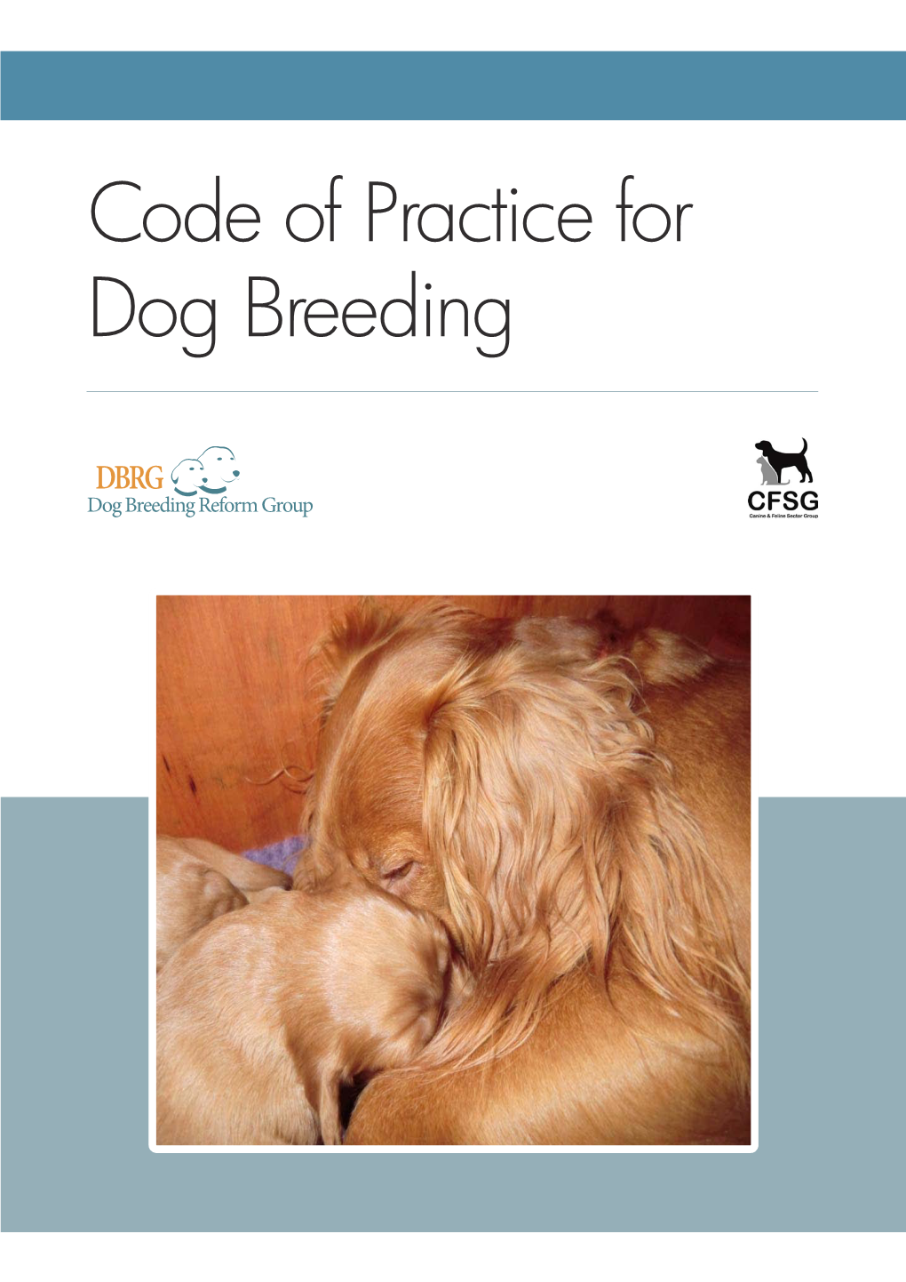 Code of Practice for Dog Breeding 2020