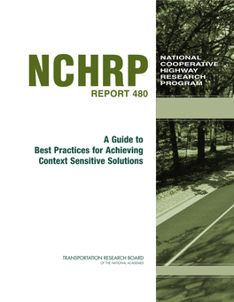 Nchrp Report 480