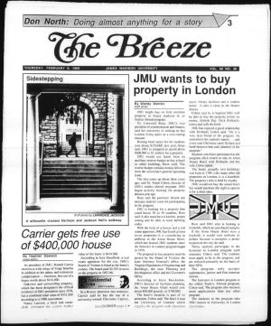 February 9, 1989 James Madison University Vol