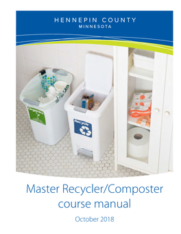 Master Recycler/Composter Course Manual
