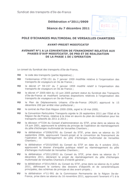 Réaménagement Du Pôle D'echanges Multimodal De Versailles-Chantiers