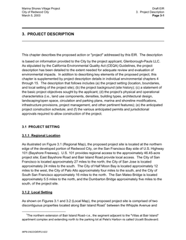 3. Project Description March 5, 2003 Page 3-1