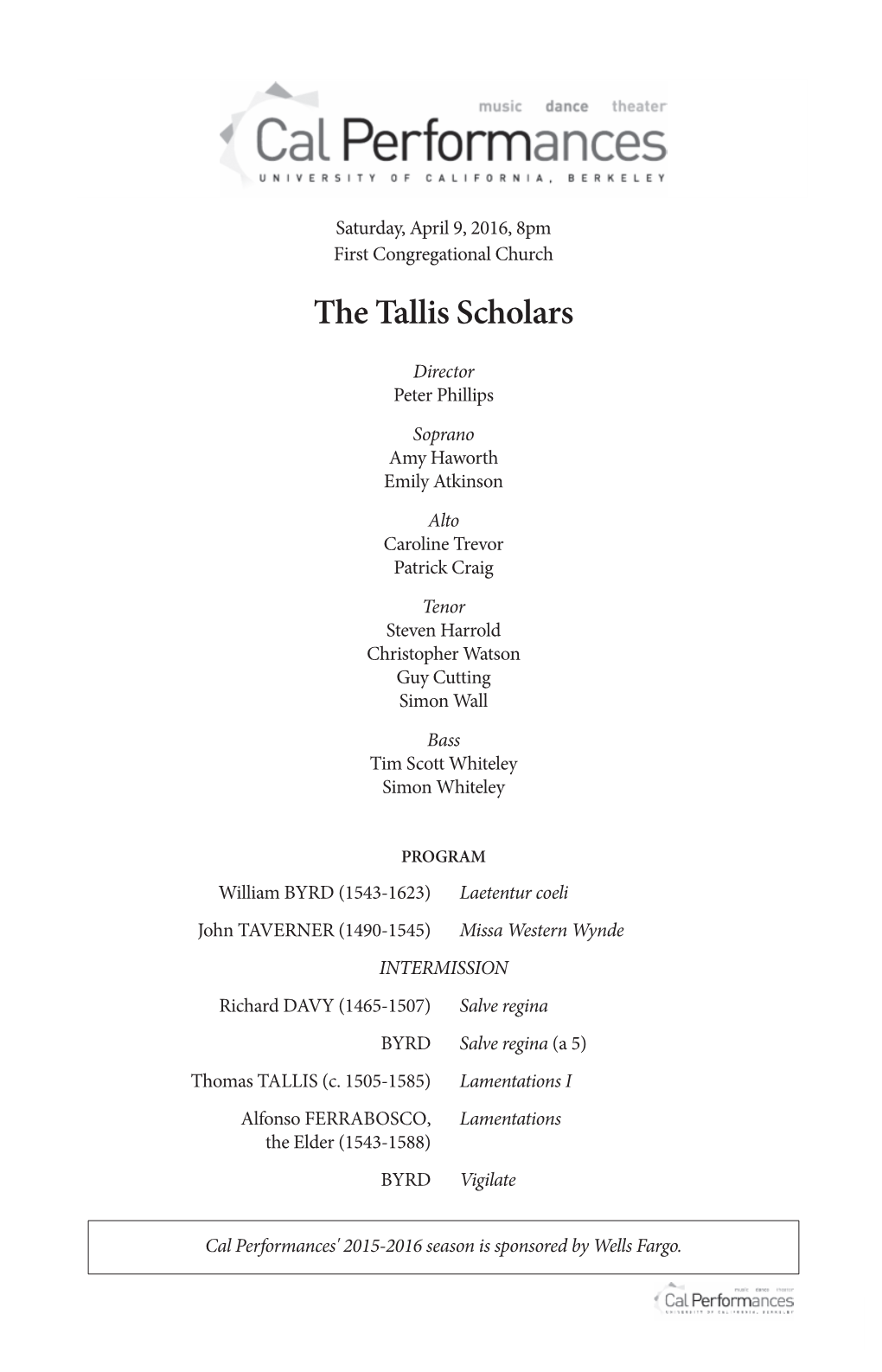 The Tallis Scholars