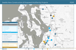 Seattle New Construction & Proposed Multifamily Projects 2Q20