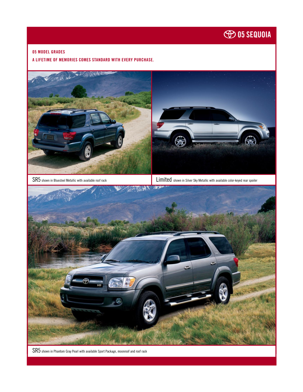 2005 Sequoia Ebrochure