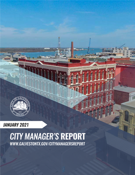 January 2021 City Manager's Report