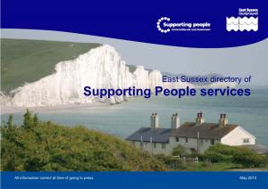 Supporting People Services