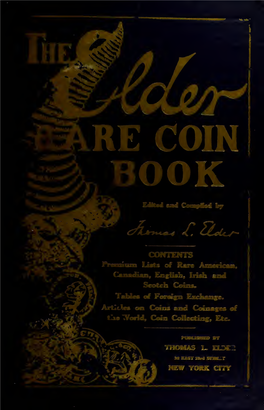 The Elder Rare Coin Book