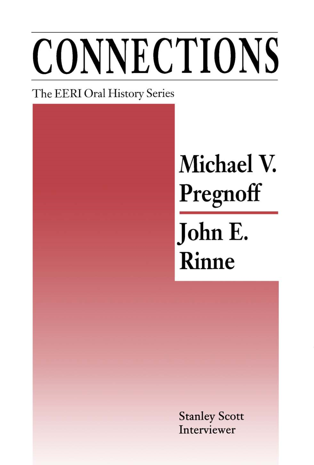 EERI Oral History Series, Vol. 3, Rinne Pregnoff