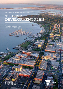 Greater Geelong and the Bellarine Tourism Development Plan