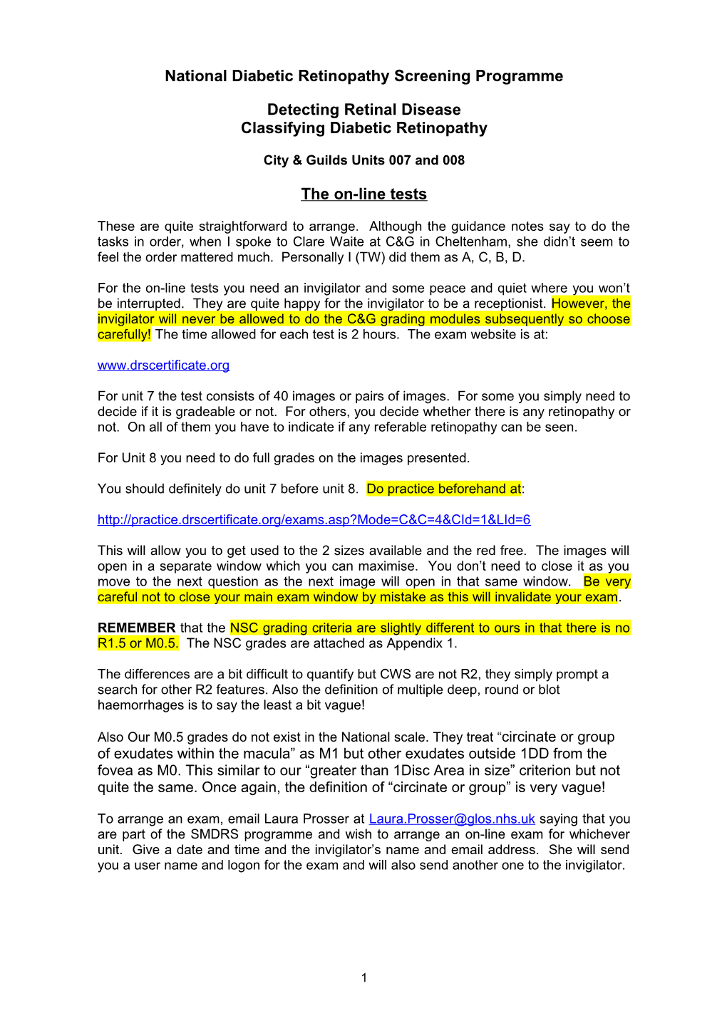 National Diabetic Retinopathy Screening Programme