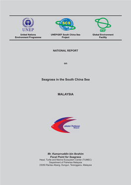 National Report for Seagrass in Cambodia