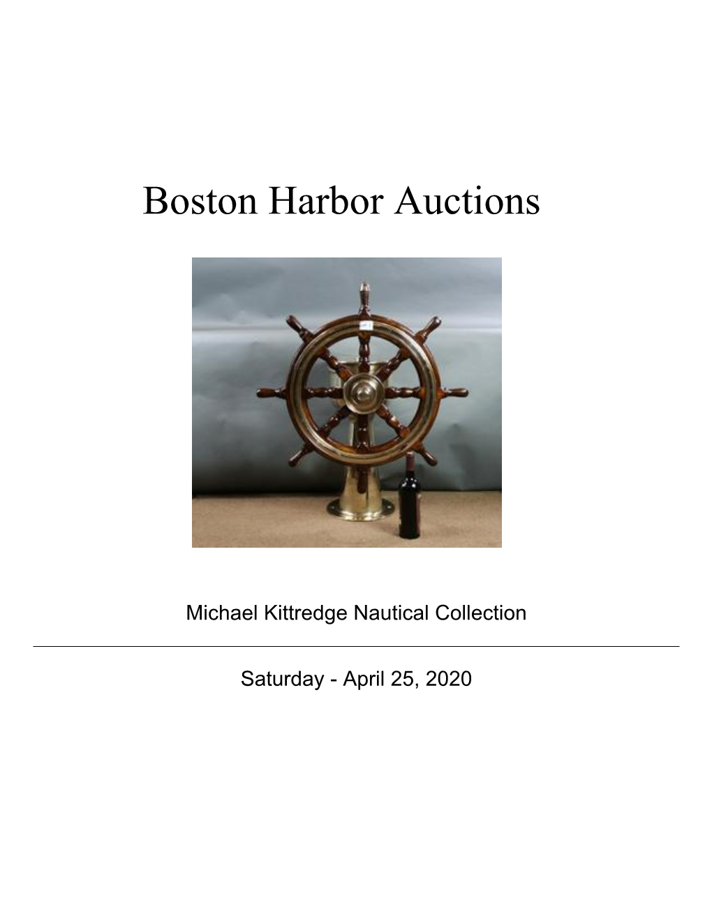 Boston Harbor Auctions