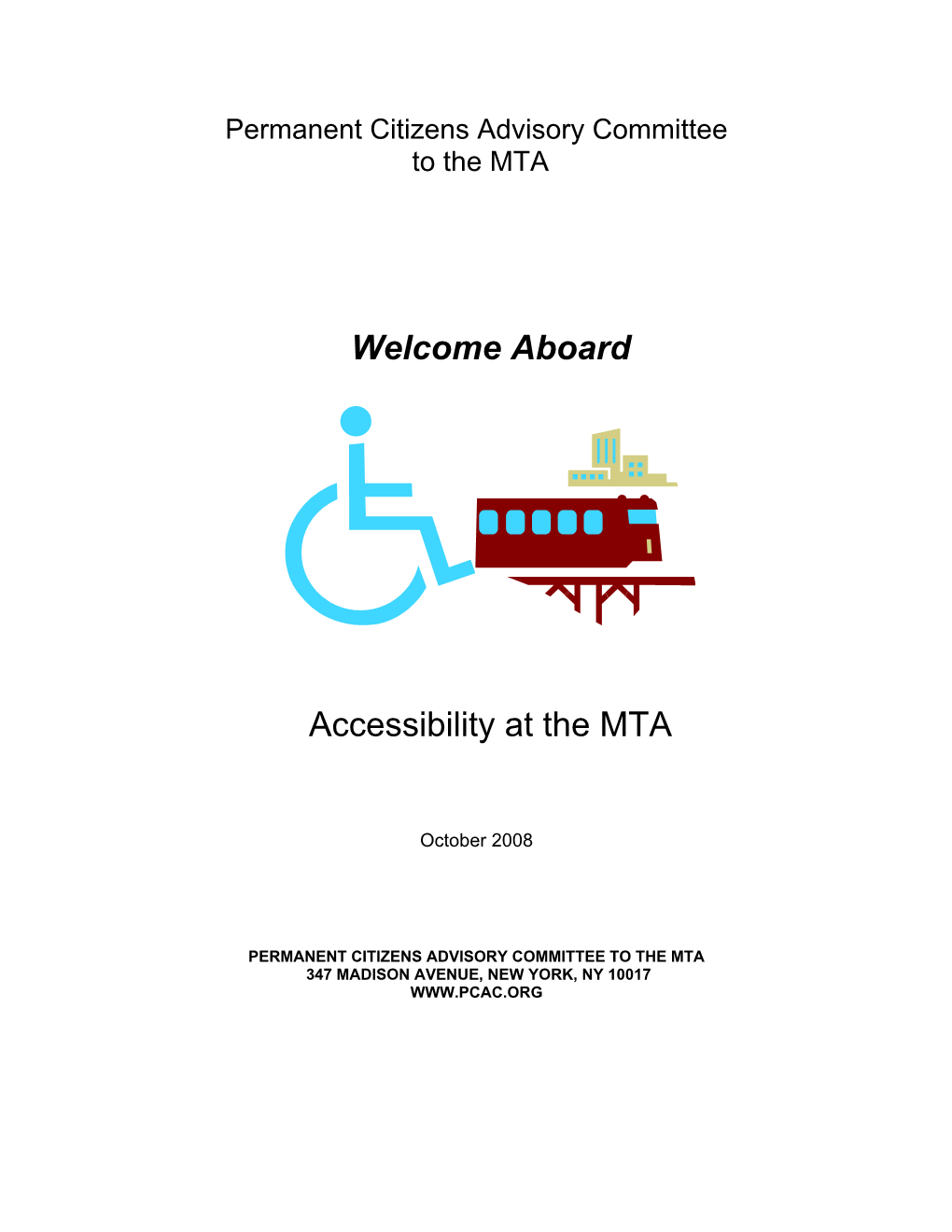 Welcome Aboard Accessibility at The