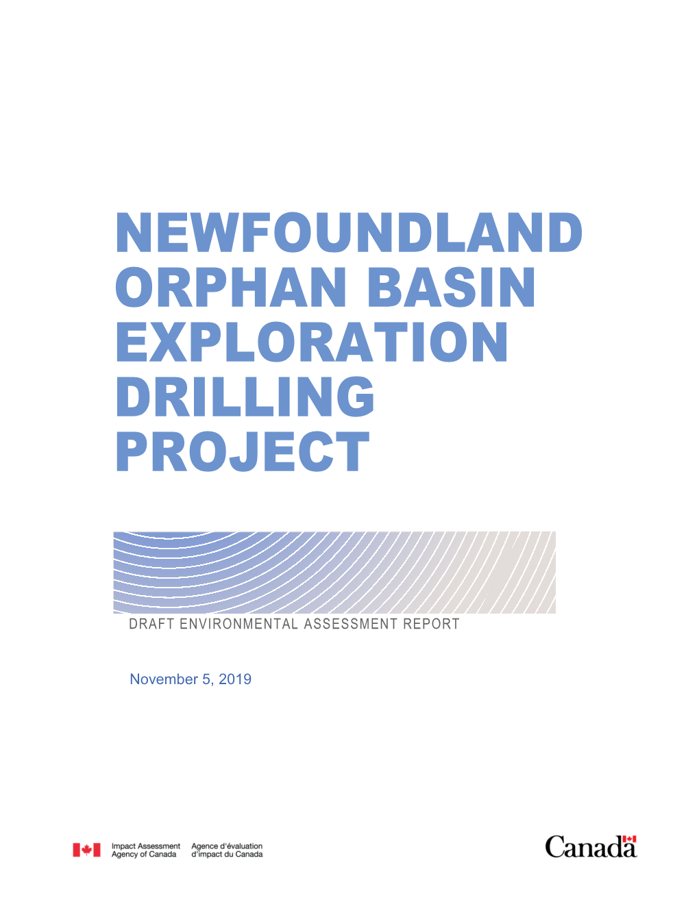 Newfoundland Orphan Basin Exploration Drilling Project