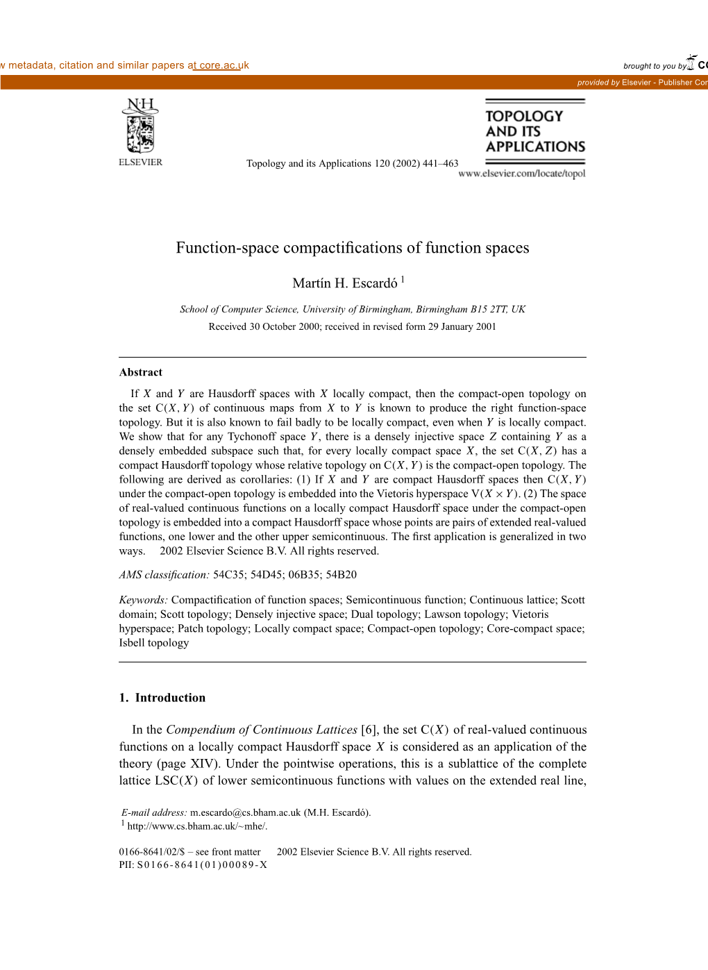 Function-Space Compactifications of Function Spaces