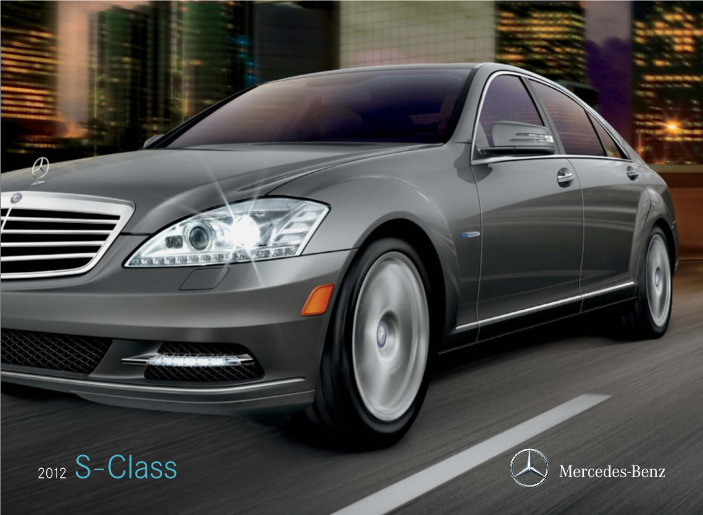 2012 Mercedes Benz S-Class Brochure