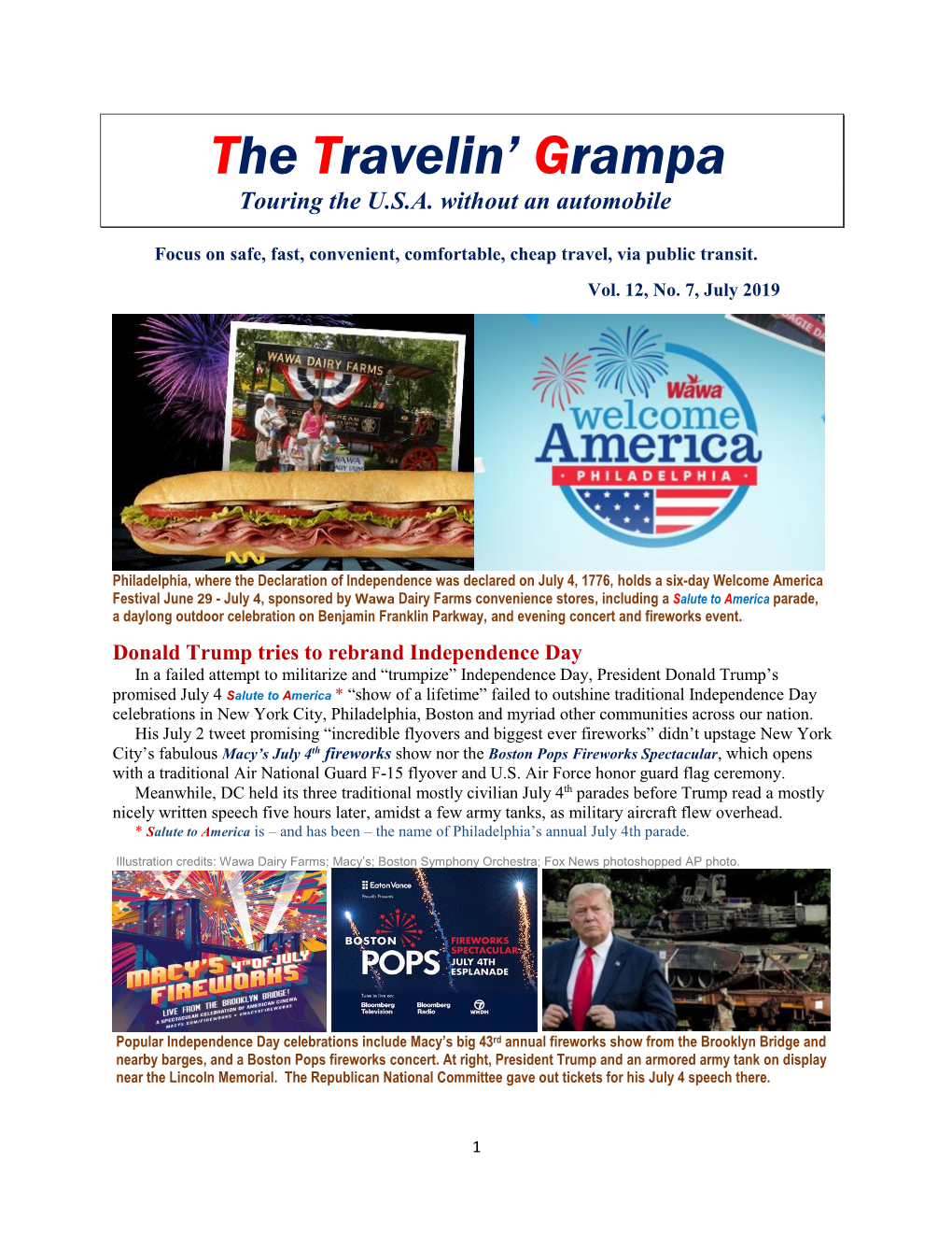 The Travelin' Grampa