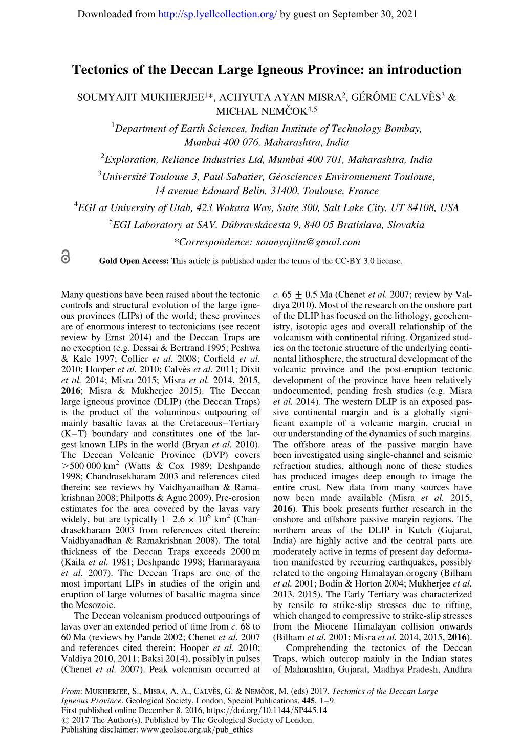 Deccan Traps Are Volcanism with Continental Rifting