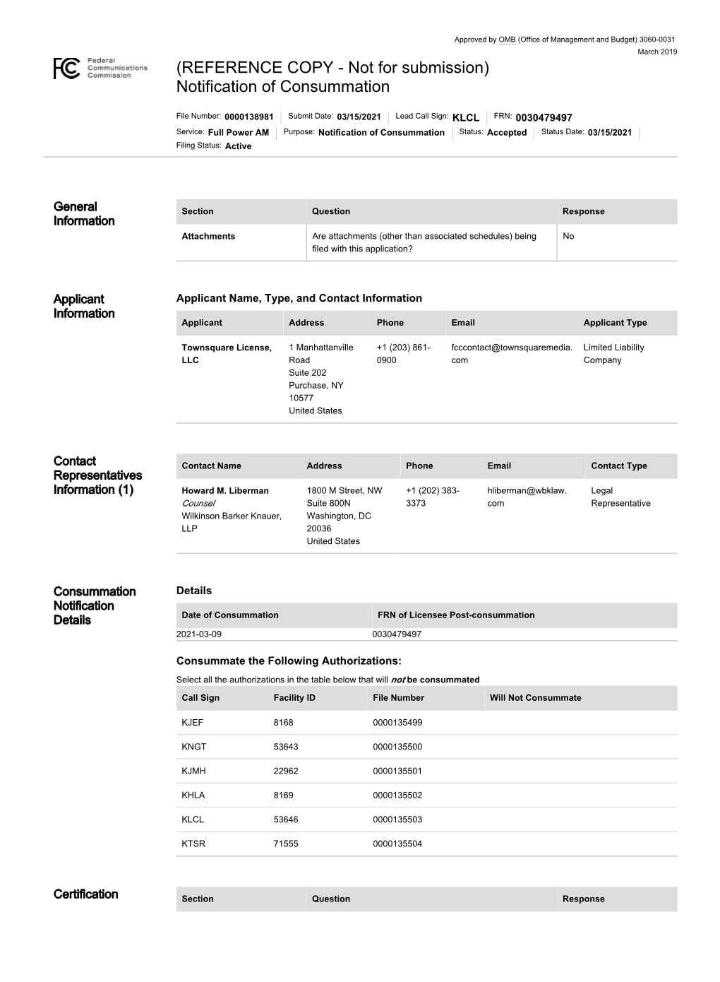 Draft Copy « Licensing and Management System «