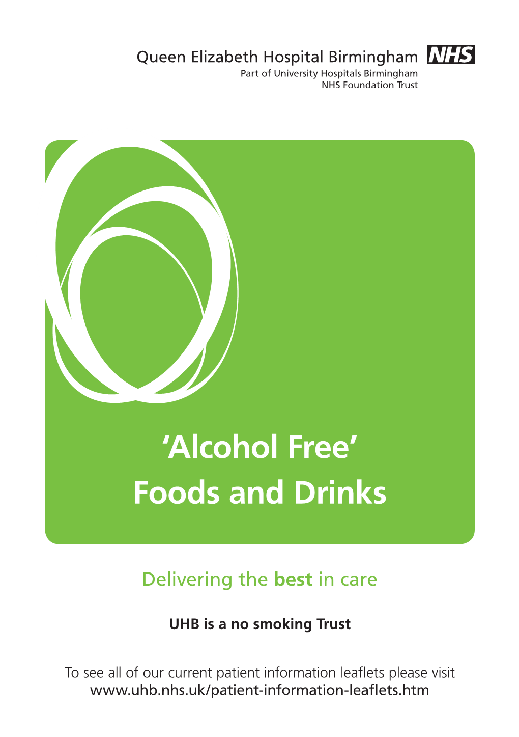 'Alcohol Free' Foods and Drinks