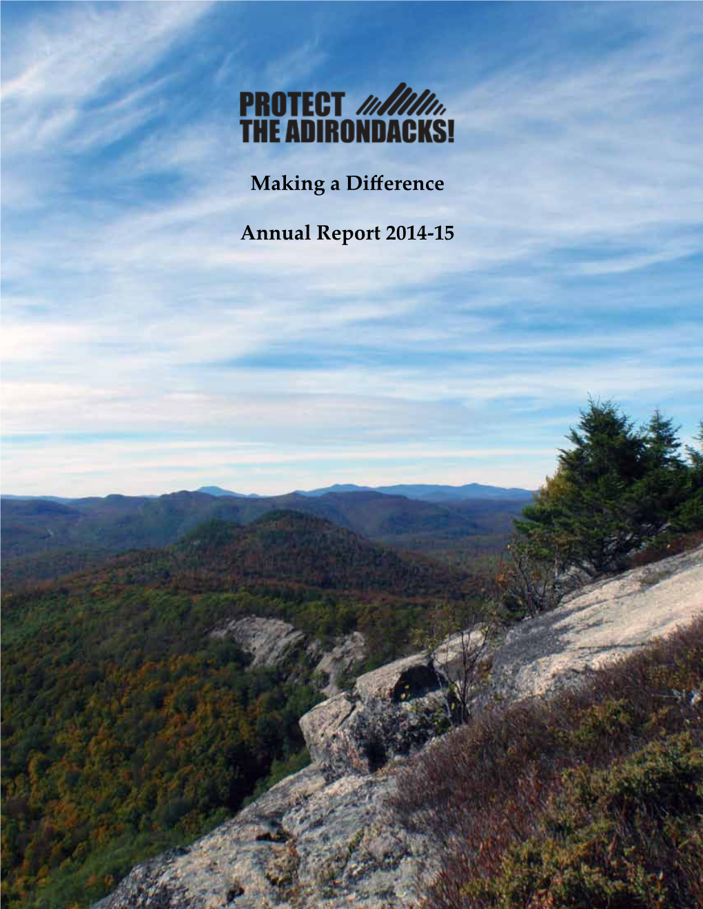2014-15 Annual Report for Protect The
