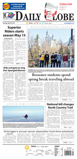 Bessemer Students Spend Spring Break Traveling Abroad