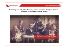 (Congress Poland) – History & Characteristics Of