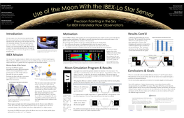 Mission Design & Star Sensor •What Is the Difference Between 1St and 3Rd