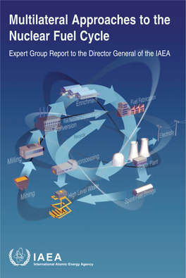 Multilateral Approaches to the Nuclear Fuel Cycle Expert Group Report to the Director General of the IAEA MULTILATERAL APPROACHES to the NUCLEAR FUEL CYCLE