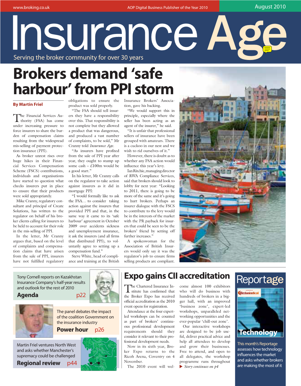 Brokers Demand 'Safe Harbour' from PPI Storm