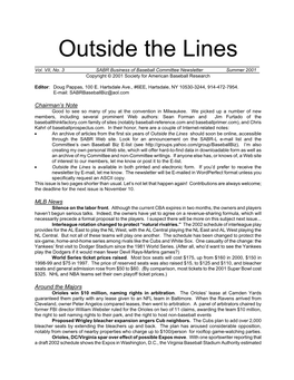 Outside the Lines