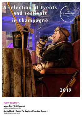 A Selection of Events and Festivals in Champagne 2019