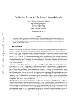 On Gravity, Torsion and the Spectral Action Principle