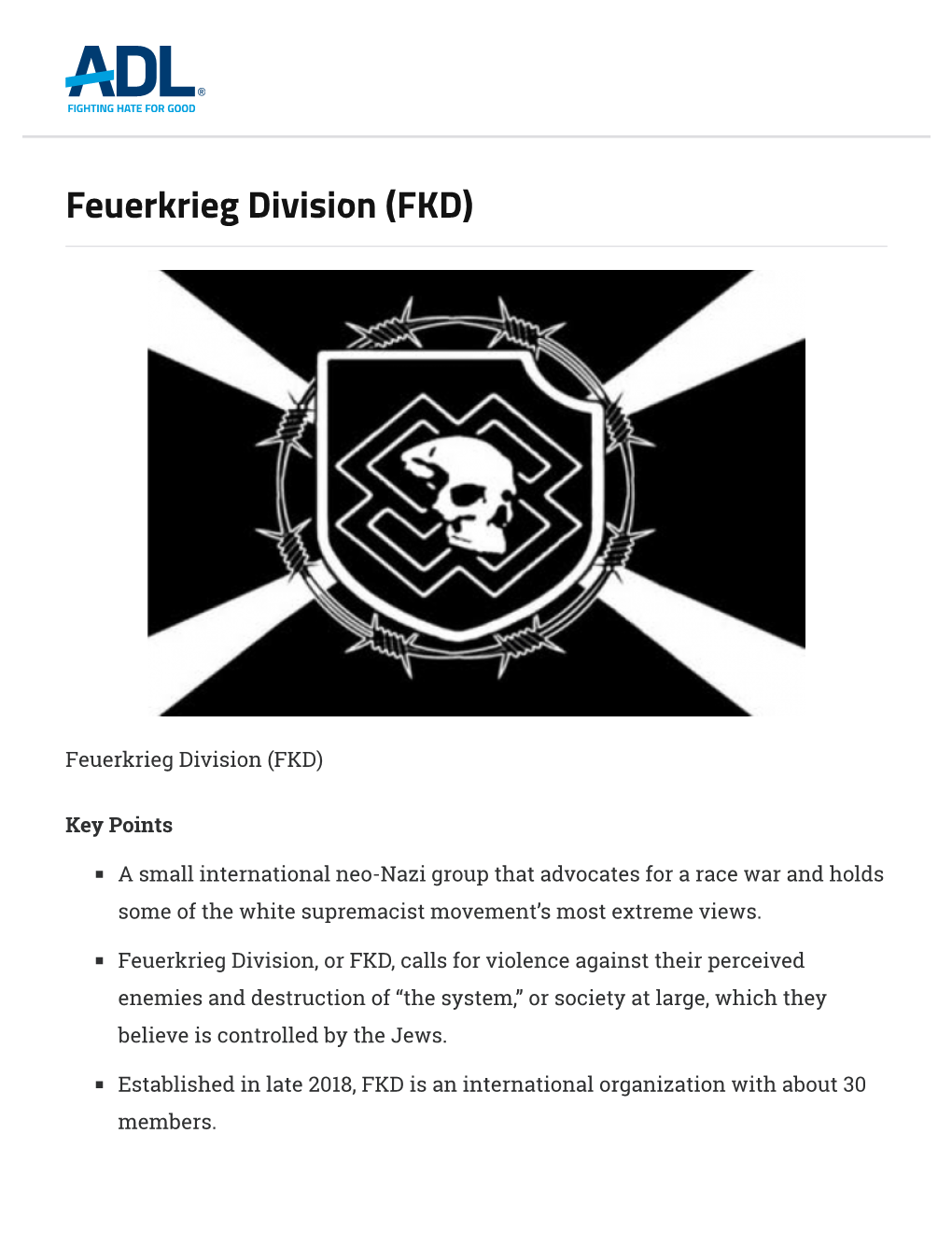 Feuerkrieg Division (FKD)