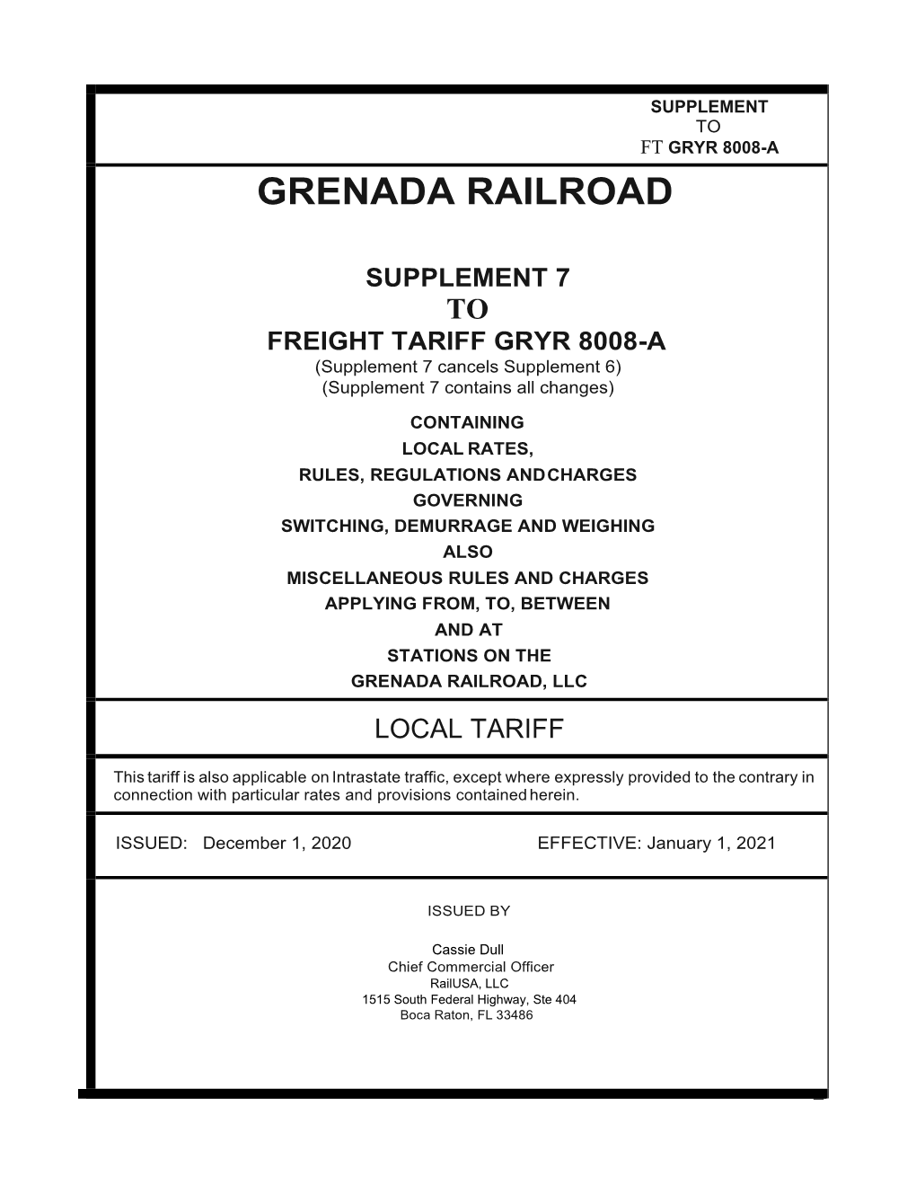 Grenada Railroad