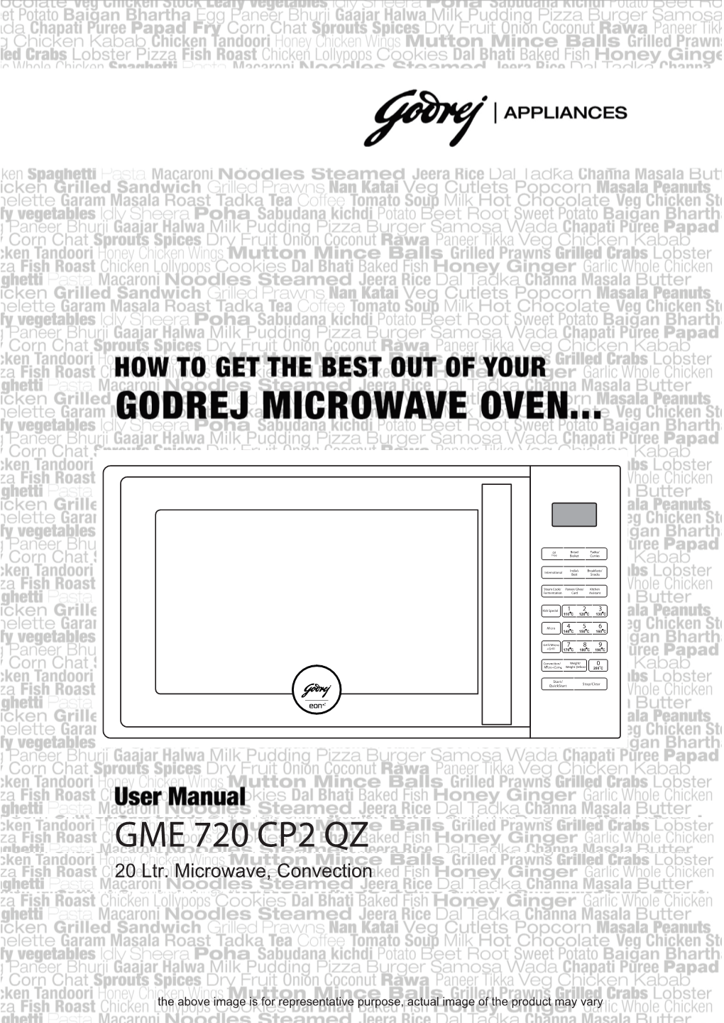 230V~/50Hz, 1200W (Microwave)
