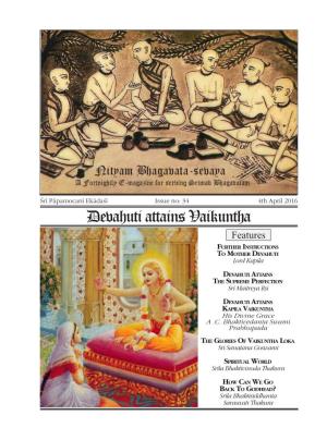 Devahuti Attains Vaikuntha Features Further Instructions to Mother Devahuti Lord Kapila