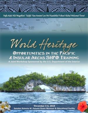 World Heritage Opportunities in the Pacific and Insular Areas