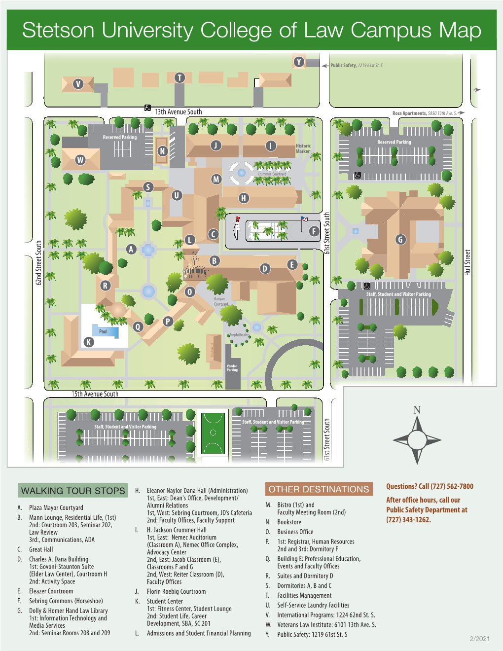 Stetson University College of Law Campus Map DocsLib